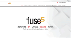 Desktop Screenshot of fusefive.com