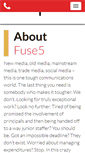Mobile Screenshot of fusefive.com